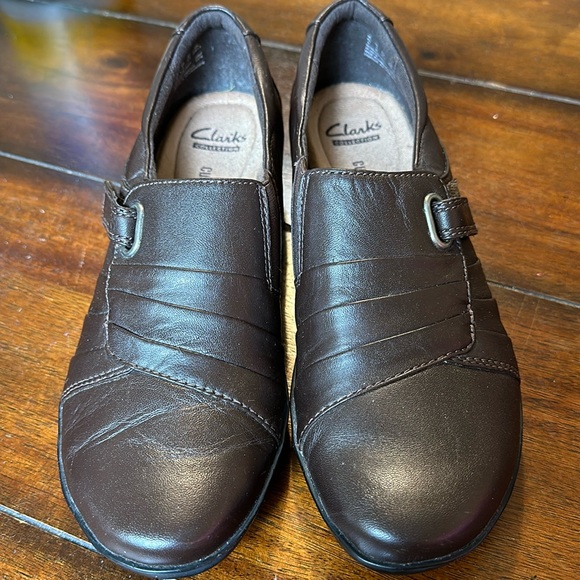 Clark’s Collection Brown Shoes Size 7 - Picture 1 of 7